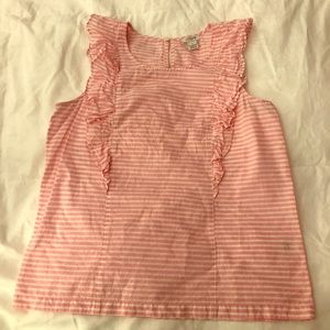 Jcrew Ruffle Tank Top